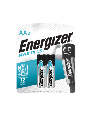 ENERGIZER MAX PLUS AA BATTERY 2PCS - EP91BP2