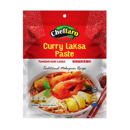 CHEFFARO CURRY LAKSA PASTE 200G