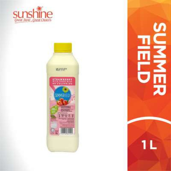 SUMMERFIELD STRAWBERRY FRESH MILK 700ML