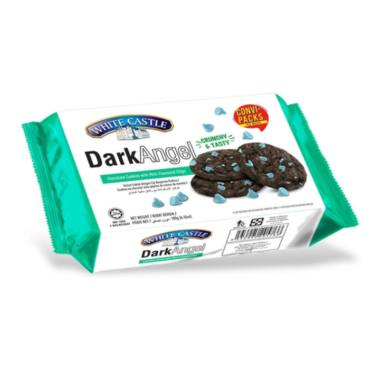 WHITE CASTLE DARK ANGEL MINT CHIPS 180GM