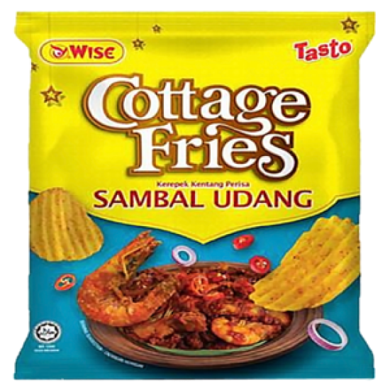 WISE COTTAGE FRIES SAMBAL UDANG 60GM