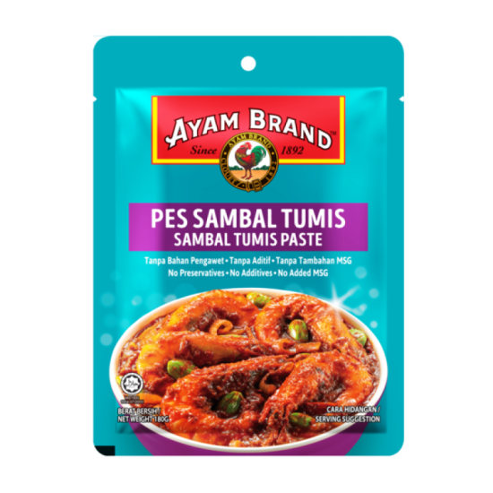 AYAM BRAND SAMBAL TUMIS PASTE 180G