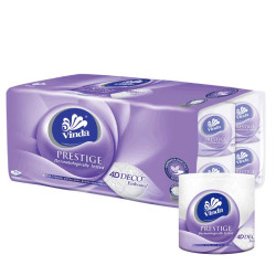 VINDA PRESTIGE 4D TOILET ROLL 3PLY 16'R VINDA PRESTIGE 4D TOILET ROLL 3PLY 16'R