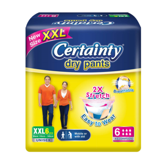 CERTAINTY DRYPANTS XXL6'S