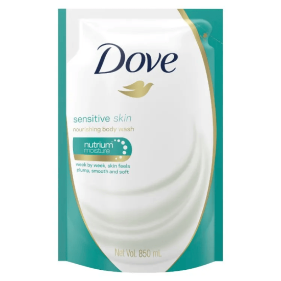 DOVE BODY WASH SENSITIVE (REFILL) 850ML