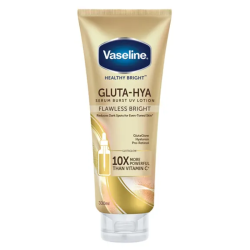 VASELINE GLUTA HYA SERUM UV FLAWLESS BRIGHT 300ML VASELINE GLUTA HYA SERUM UV FLAWLESS BRIGHT 300ML