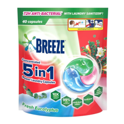 BREEZE 3IN1 CAPSULE EUCALYPTUS (V/P) 420G (40'S) BREEZE 3IN1 CAPSULE EUCALYPTUS (V/P) 420G (40'S)