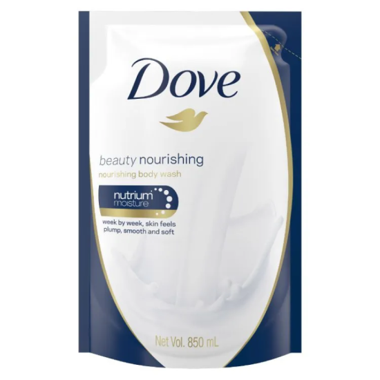 DOVE BODY WASH BEAUTY NOURISHING (REFILL) 850ML