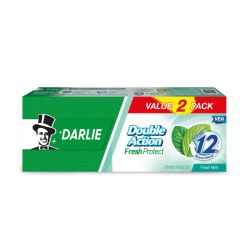 DARLIE TOOTHPASTE FRESH PROTECT FRESH MINT 180G*2 DARLIE TOOTHPASTE FRESH PROTECT FRESH MINT 180G*2