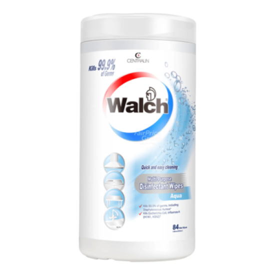 WALCH MPD WIPES AQUA 84PCS