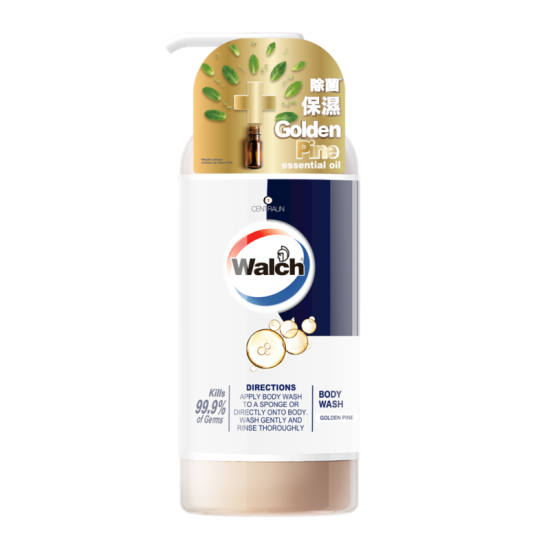 WALCH BODY WASH ESSENTIAL OIL GOLDEN PINE 600ML