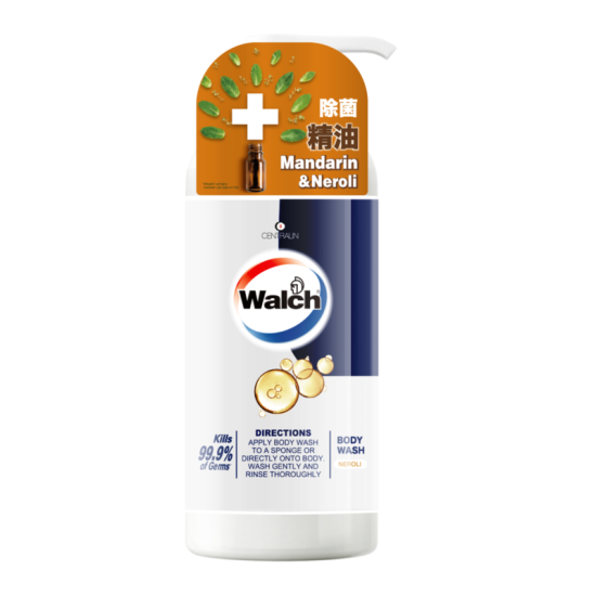 WALCH BODY WASH ESSENTIAL OIL NEROLI 600ML