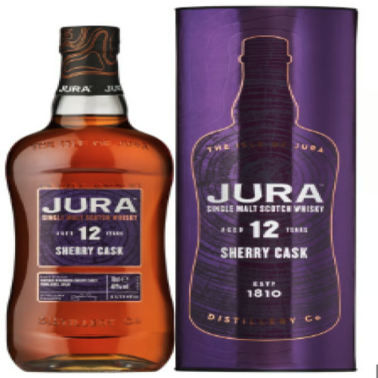JURA 12 YO SHEERY CASK 70CL