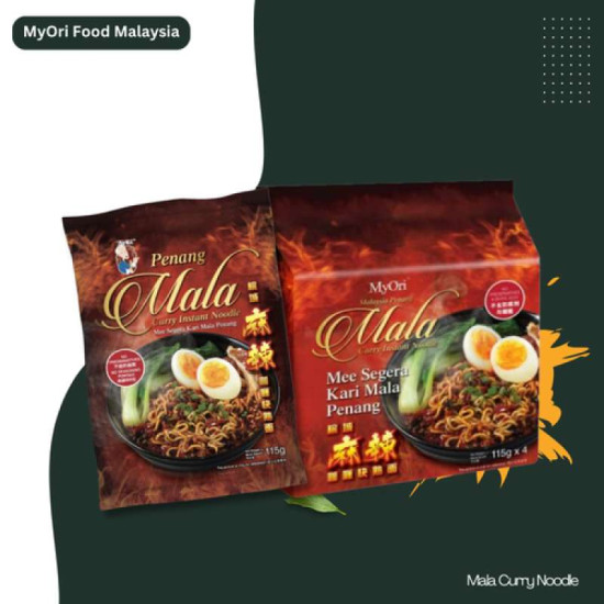 MYORI PENANG MALA CURRY NOODLE 115GM*4