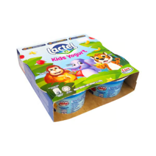 LACTEL KIDS YOGURT MULTIPACK 100G*4