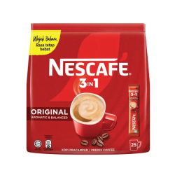 NESCAFE 3IN1 ORIGINAL JIMAT PACK 25*18G