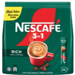 NESCAFE 3IN1 RICH JIMAT PACK 25*18G