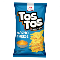 TOS TOS T/CHIPS NACHO CHEESE 145GM TOS TOS T/CHIPS NACHO CHEESE 145GM