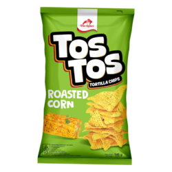 TOS TOS T/CHIPS ROASTED CORN 145GM TOS TOS T/CHIPS ROASTED CORN 145GM