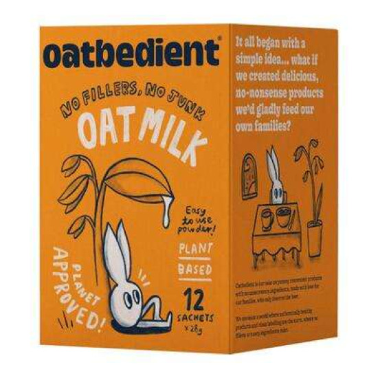 OATBEDIENT OAT MILK 28GM*12