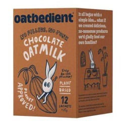 OATBEDIENT CHOCOLATE OAT MILK 35GM*12 OATBEDIENT CHOCOLATE OAT MILK 35GM*12