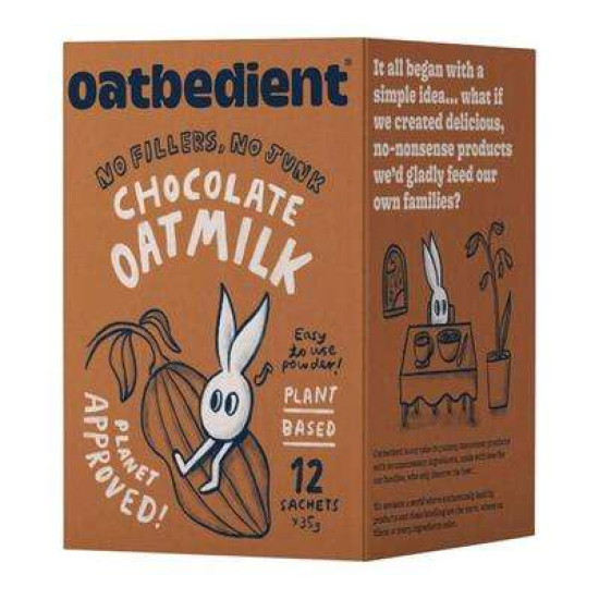 OATBEDIENT CHOCOLATE OAT MILK 35GM*12