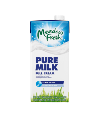 MEADOW FRESH UHT PURE MILK FULL CREAM 1L
