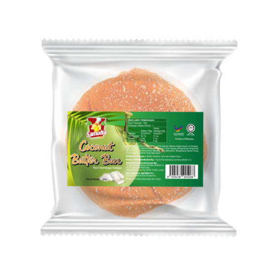 SAMUDRA COCONUT BUTTER BUN 60G