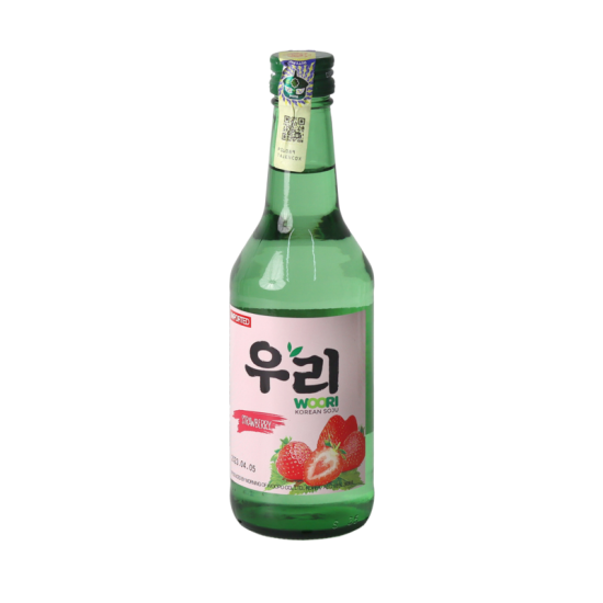 WOORI KOREAN SOJU STRAWBERRY 360ML