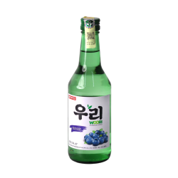 WOORI KOREAN SOJU BLUEBERRY 360ML WOORI KOREAN SOJU BLUEBERRY 360ML
