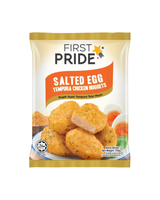FIRST PRIDE SALTED EGG CHICKEN NUGGET 700GM