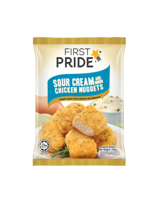 FIRST PRIDE SOUR CREAM&ONION CHICKEN NUGGETS 700GM