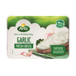 ARLA CREAM CHEESE GARLIC 150G ARLA CREAM CHEESE GARLIC 150G