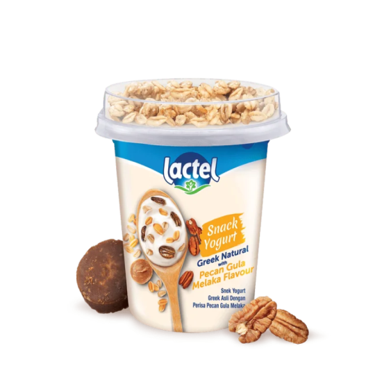 LACTEL SNACK YOGURT PECAN GULA MELAKA 130G