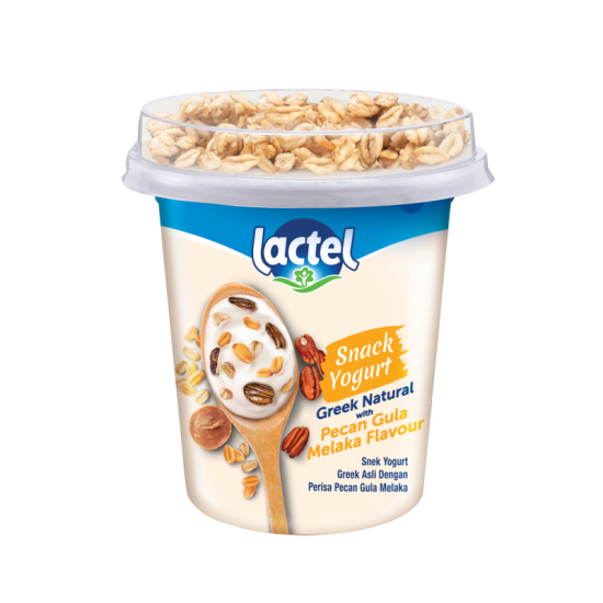 LACTEL SNACK YOGURT PECAN GULA MELAKA 130G