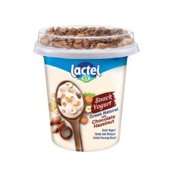 LACTEL SNACK YOGURT CHOCOLATE HAZELNUT 130G LACTEL SNACK YOGURT CHOCOLATE HAZELNUT 130G