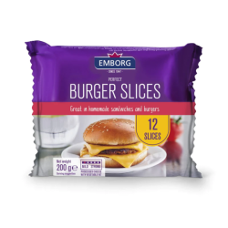EMBORG PERFECT BURGER SLICES 200G EMBORG PERFECT BURGER SLICES 200G