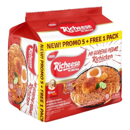 RICHEESE F/N SPICY RICHICKEN LEVEL 3 77G*5