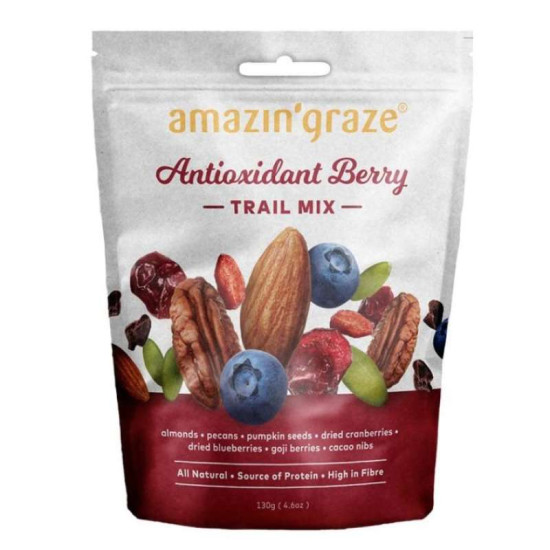 AMAZIN' GRAZE ANTIOXIDANT BERRY TRAIL MIX 130GM