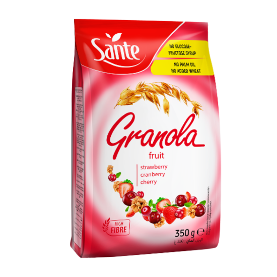 SANTE GRANOLA FRUIT 350GM