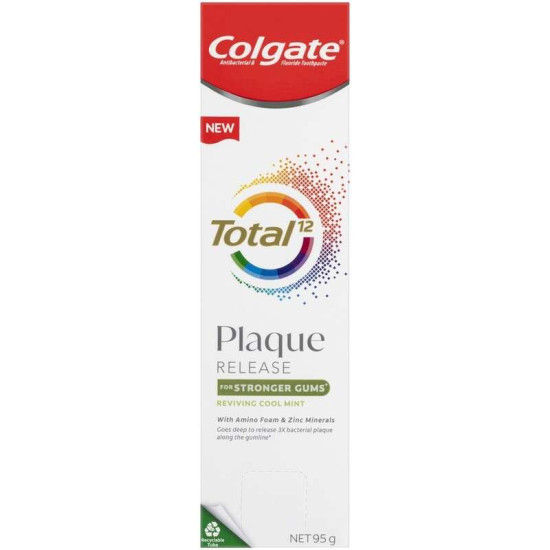 COLGATE TOOTHPASTE TOTAL PLAQUE RELEASE 95G