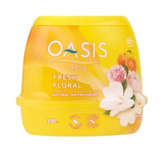 OASIS AIR FRESHNER GEL FRESH FLORAL 200G