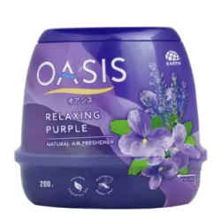 OASIS AIR FRESHNER GEL RELAXING PURPLE 200G OASIS AIR FRESHNER GEL RELAXING PURPLE 200G
