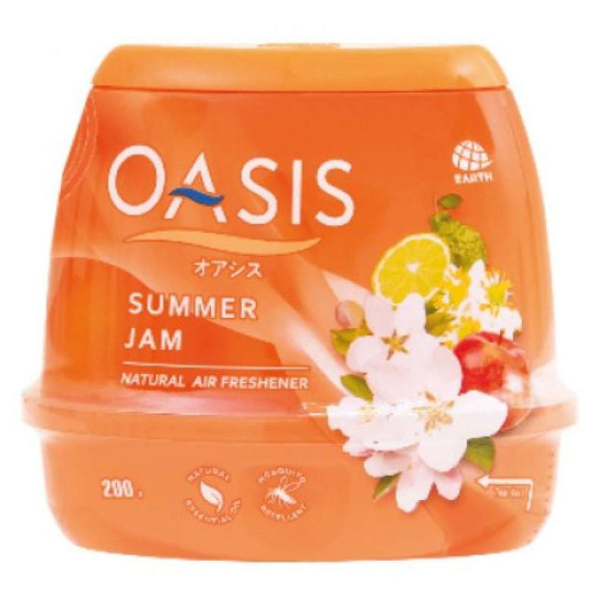 OASIS AIR FRESHNER GEL SUMMER JAM 200G