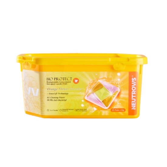 NEUTROVIS 5 IN 1 LAUNDRY PODS ORANGE (25S X 12G) NEUTROVIS 5 IN 1 LAUNDRY PODS ORANGE (25S X 12G)
