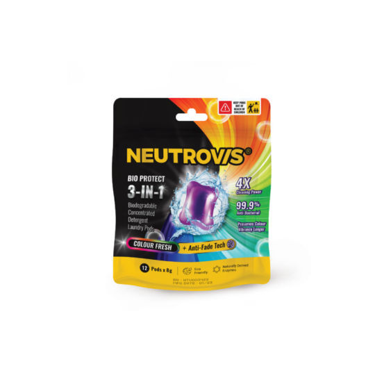 NEUTROVIS 3 IN 1 PODS COLOUR FRESH (12S X 8G)