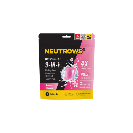 NEUTROVIS 3 IN 1 LAUNDRY PODS SAKURA (6S x 8G)