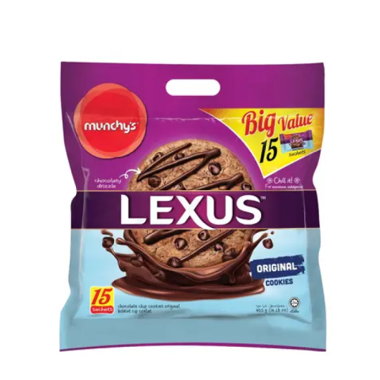 MUNCHY'S LEXUS COOKIES ORIGINAL 405GM