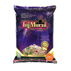 TAJ MURNI BASMATHI PUSA 1121 CREAM 5KG TAJ MURNI BASMATHI PUSA 1121 CREAM 5KG