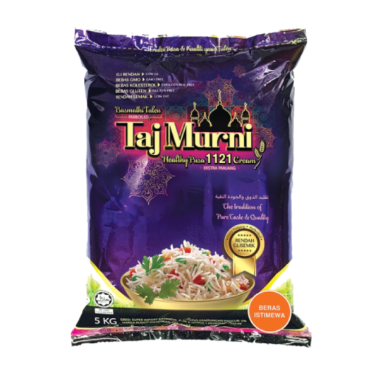 TAJ MURNI BASMATHI PUSA 1121 CREAM 5KG